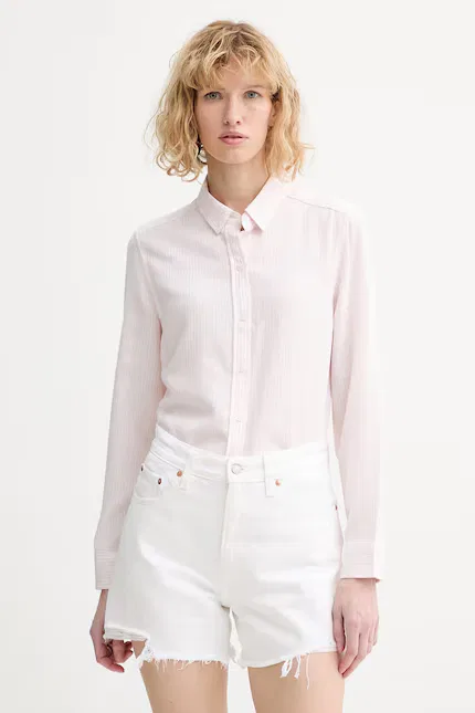 Рубашка из льняной смеси New Classic Fit BW Levi's, розовый