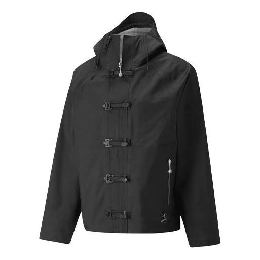 

Куртка x pronounce crossover casual solid color hooded long sleeves jacket black Puma, черный