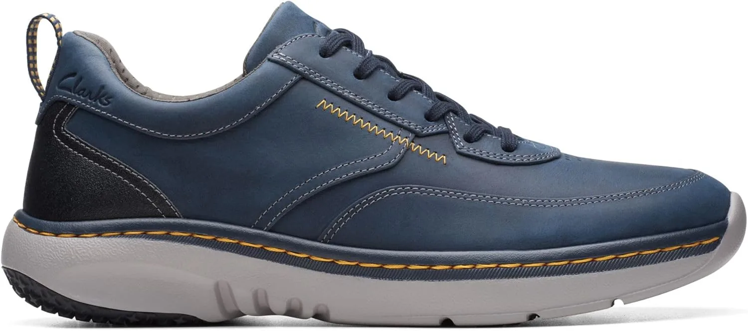Мужские кроссовки Clarkspro и кроссовки Clarks на шнуровке, темно-синий