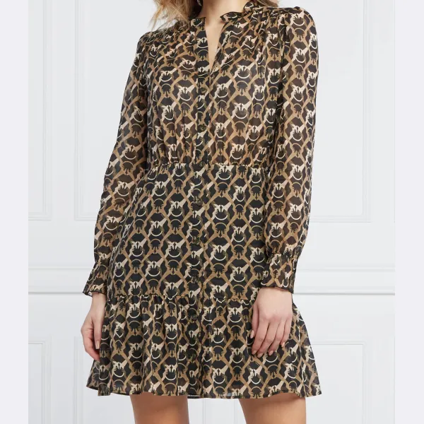 

Кочевое платье Pinko, коричневый