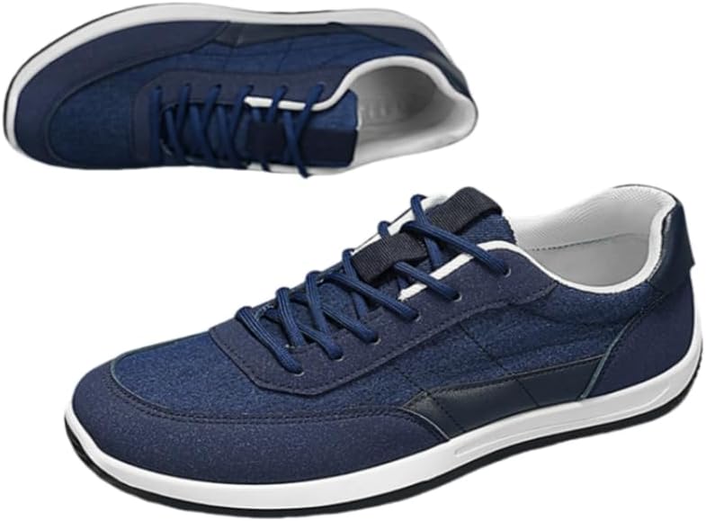 

Мужские кроссовки - мягкая подошва, универсальная, спортивная на толстой подошве, повседневная обувь Hoalox, синий