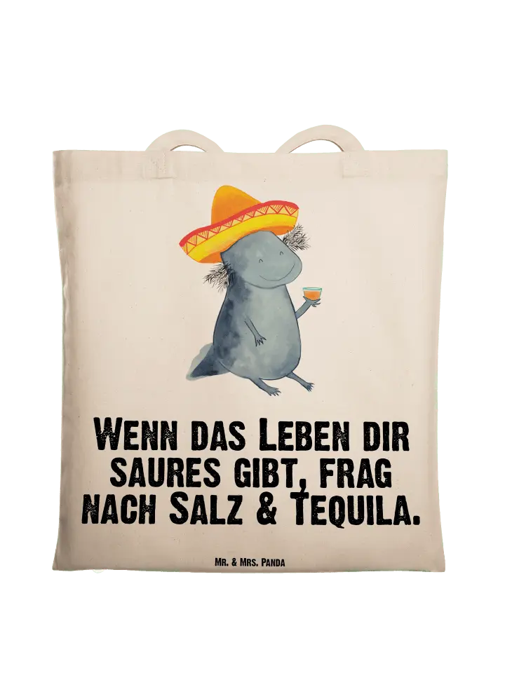 

Сумка для переноски Mr & Mrs Panda Axolotl Tequila, кремовый