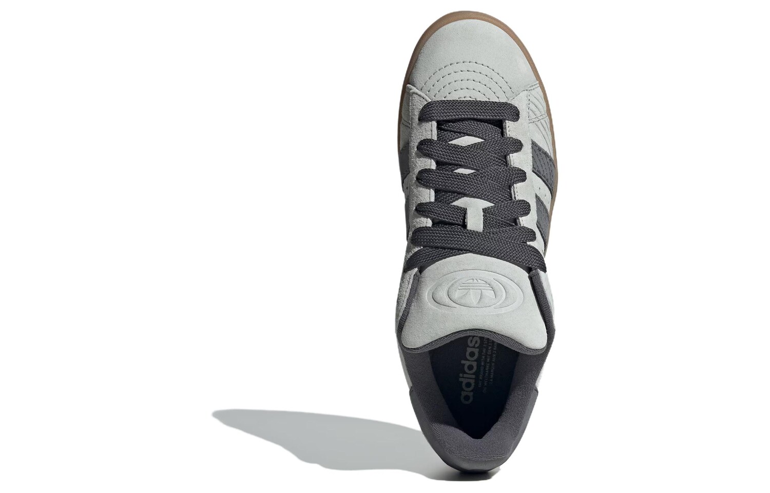 Adidas originals Кроссовки для скейтбординга CAMPUS 00s унисекс, Silver grey/dark grey/resin yellow — фото 4