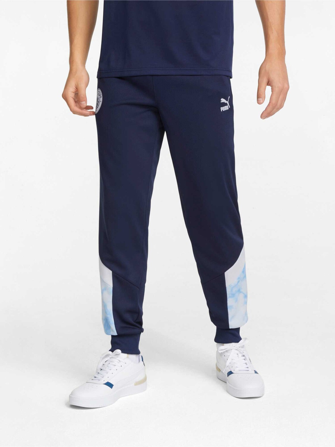 

Спортивные брюки Puma MCFC Iconic MCS Mesh Track, синий