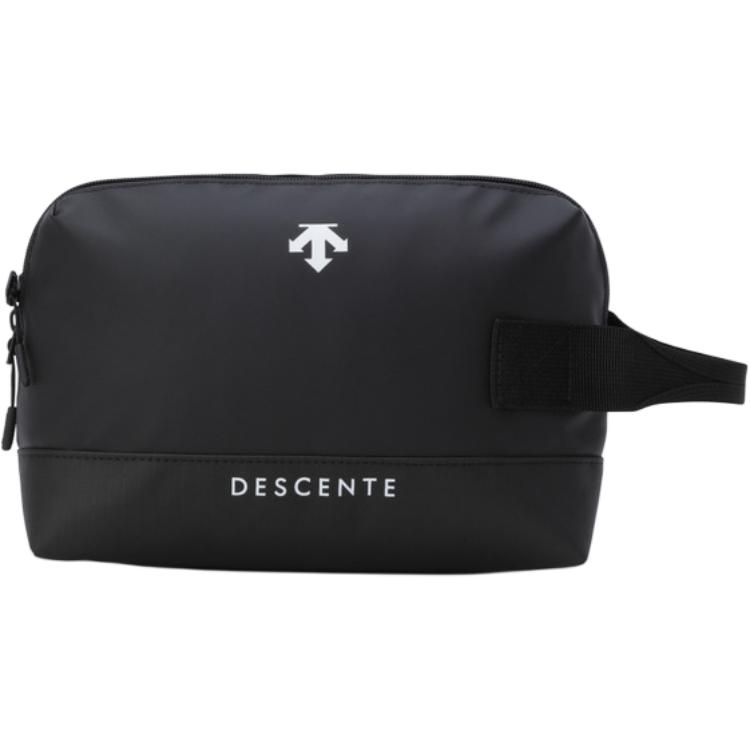 

DESCENTE Полиэстеровая дорожная сумка для хранения унисекс черная, Black