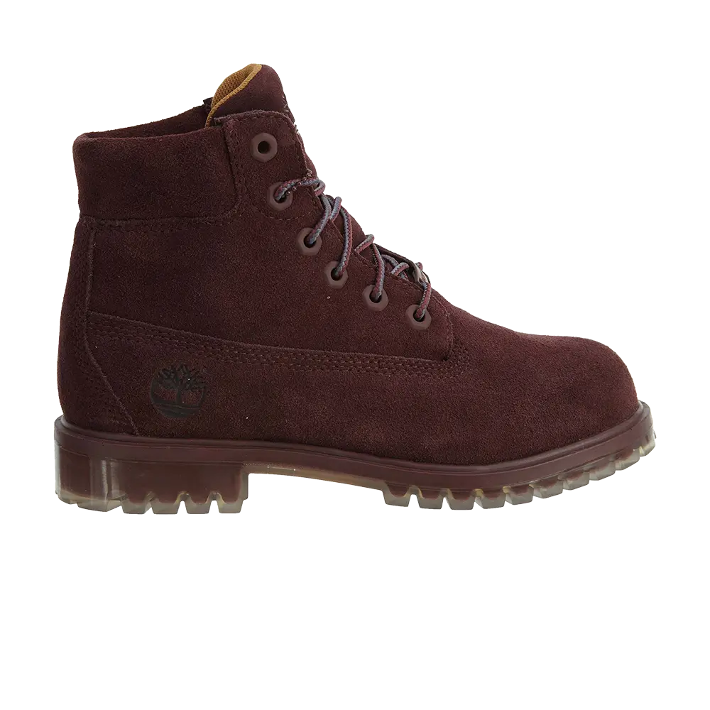 Ботинки Timberland Premium 6 Inch на шнурках, красный
