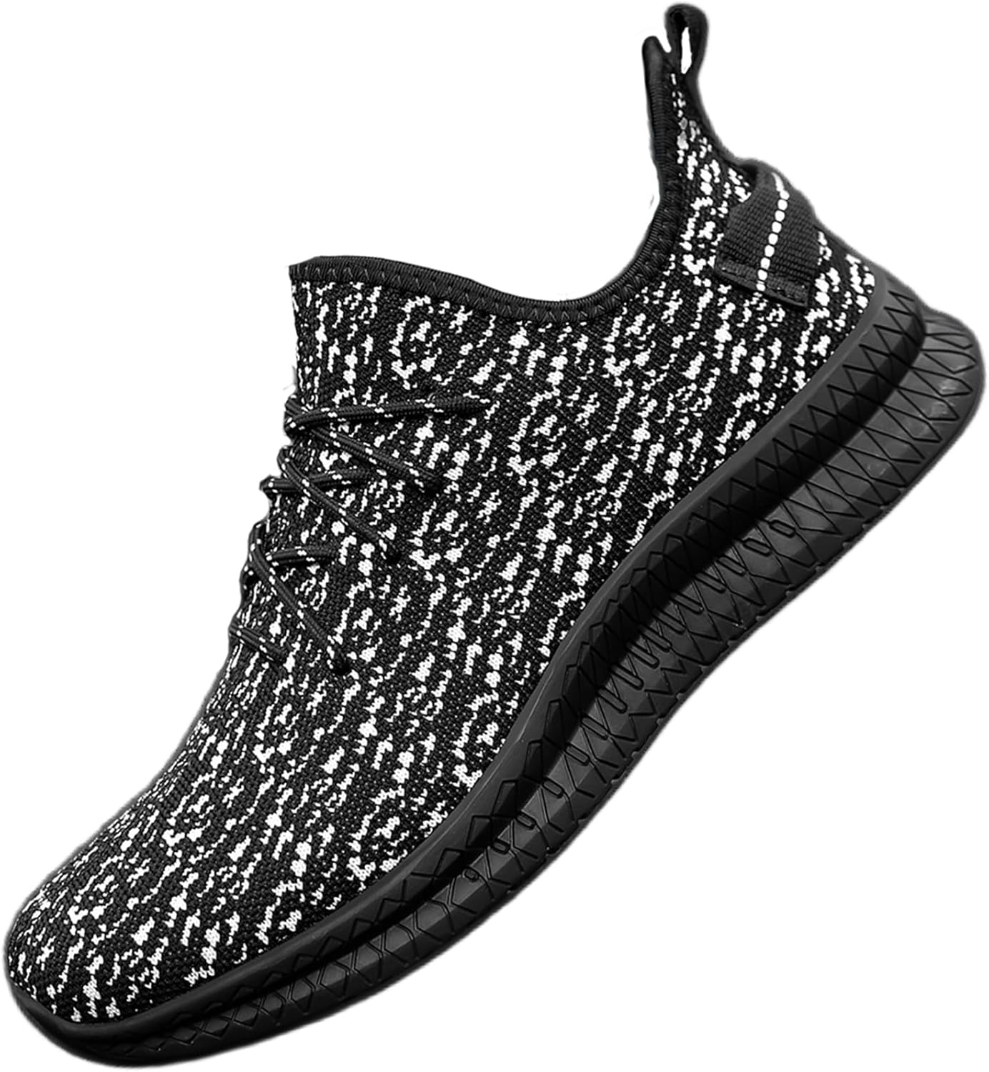 

Мужские кроссовки для бега - легкие спортивные кроссовки с дышащей сеткой, нескользящей подошвой для спортзала, прогулок и повседневной носки - доступны в размерах 14-18 X-Grip, белый