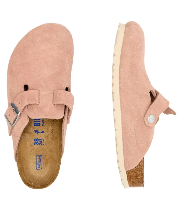 Бостонские сандалии SFB Lever Mules из кожи Narrow fit Birkenstock, розовый — фото 4