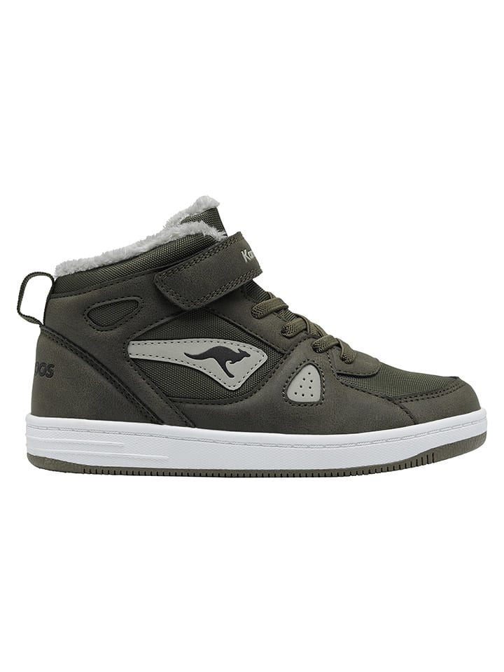 

Высокие кеды Kangaroos, хаки