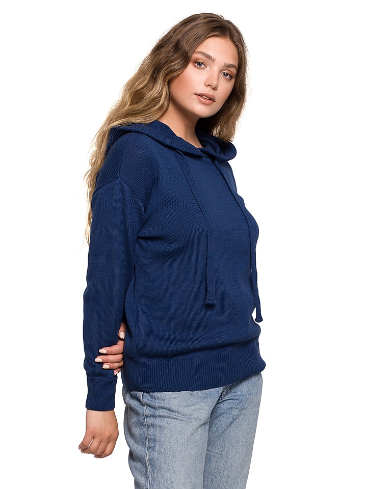 

Темно-синий свитер Be Wear