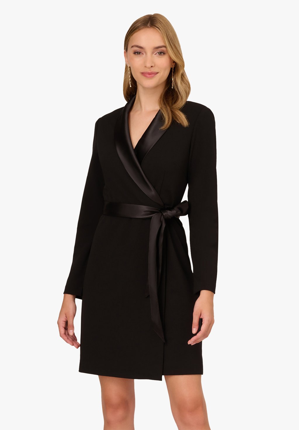

Элегантное платье TUXEDO A-LINE Adrianna Papell, черный