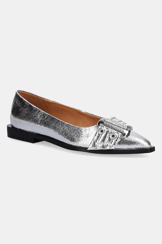 Балетки Grail Steve Madden, серебряный