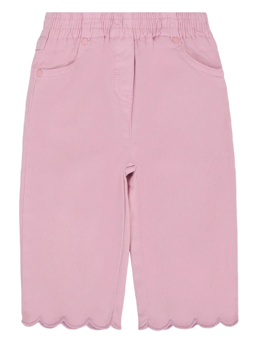 

Брюки с фестонами Stella McCartney Kids, розовый