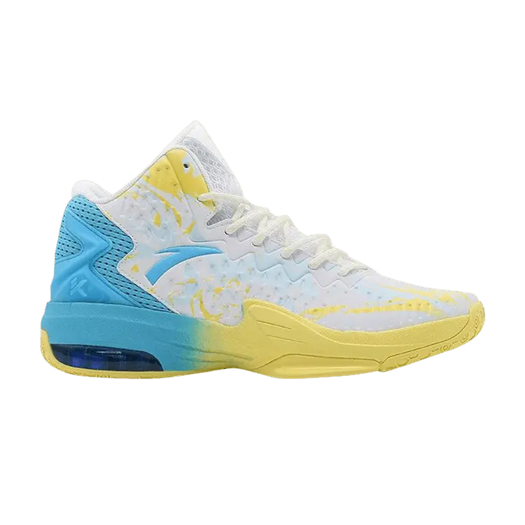 

Кроссовки Anta KT3 Team White Yellow Blue, белый