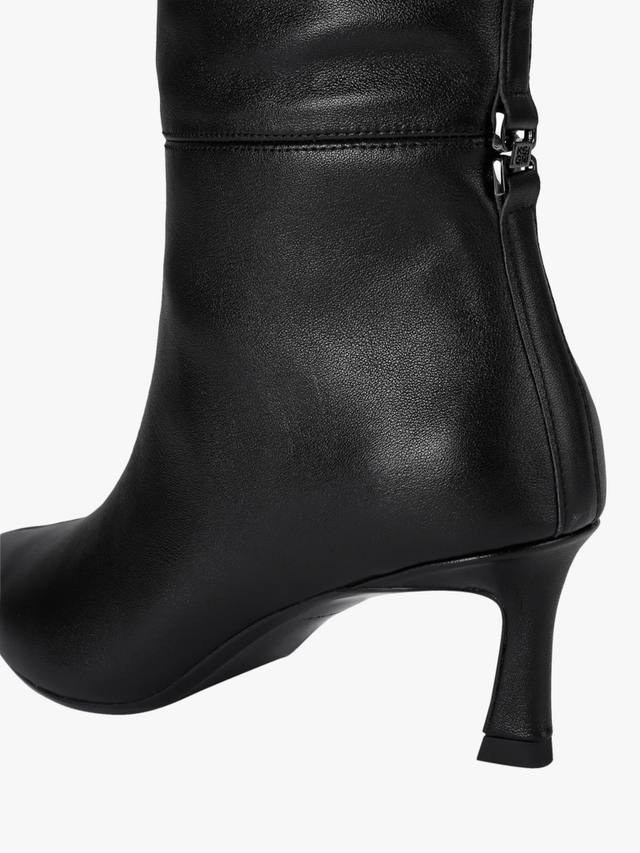Кожаные ботинки Stark до колена KG Kurt Geiger, Black — фото 4