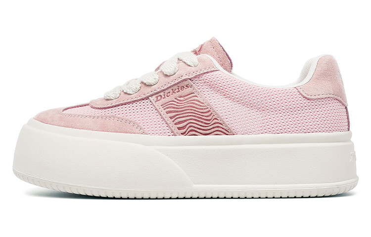 

Кроссовки Dickies Skateboarding Shoes Women's Low-top Beige/light Pink/silver Grey, розовый