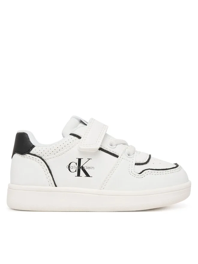 Calvin Klein Низкие кроссовки на шнуровке и липучке V1X9-83278-1355 M, белый