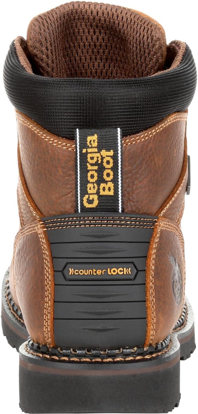 Мужские рабочие ботинки Georgia Boot Giant Revamp с металлическим носком и водонепроницаемые Name ‎Georgia Boot — фото 4