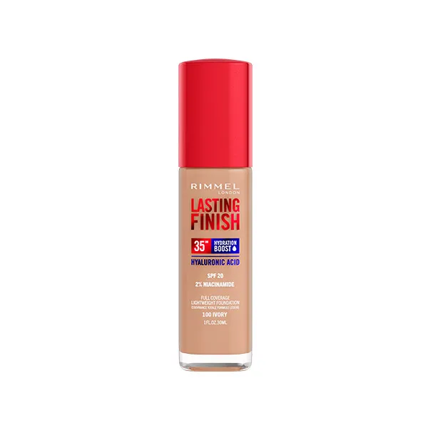 

Составляют основу Lasting Finish Foundation 35H Rimmel London, цвет ivory