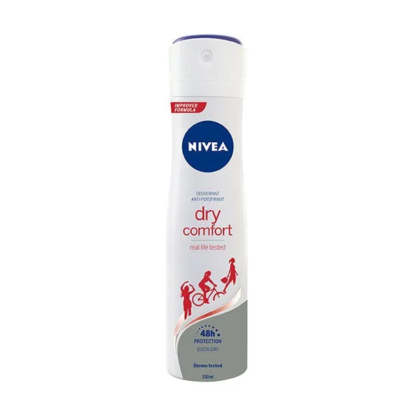 72-часовой дезодорант-спрей NIVEA Dry Comfort 200 мл