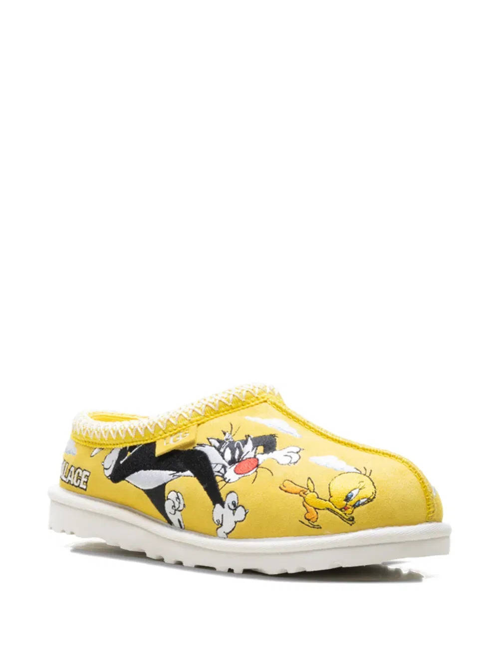 Слиперы с принтом из коллаборации с Palace Looney Tunes Ugg, желтый — фото 4