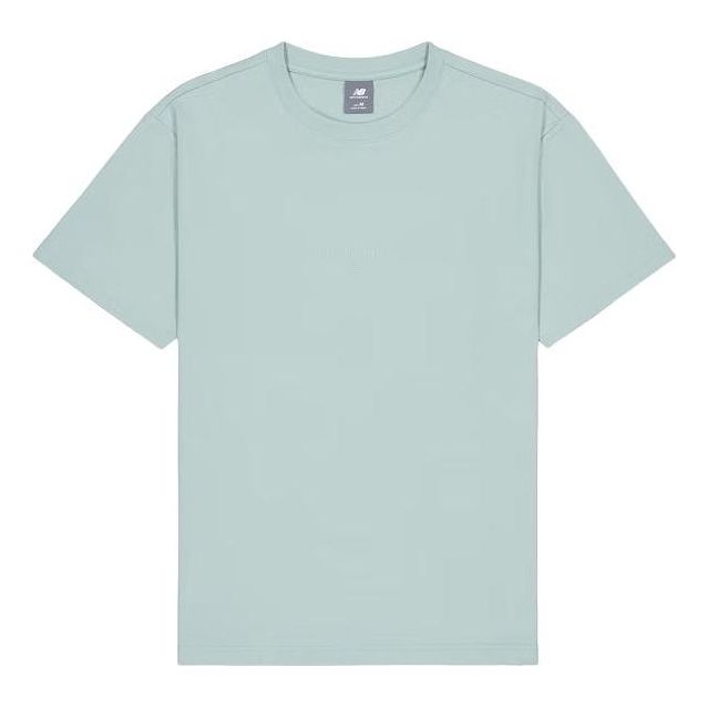 

Футболка New Balance Cotton T-Shirt 'Salt Marsh', синий