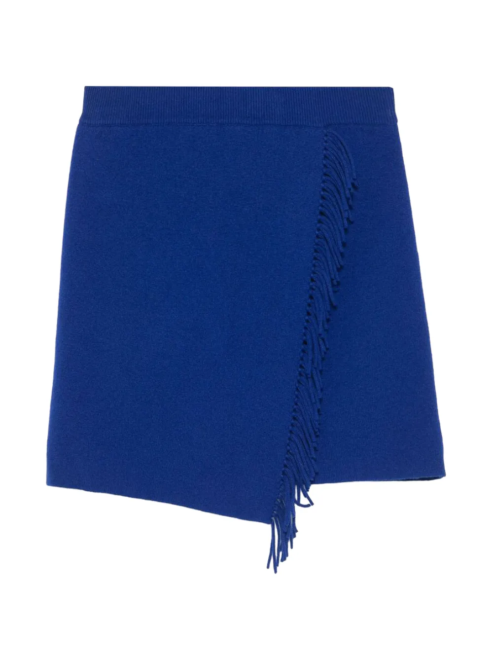 

Юбка мини Mette асимметричного кроя с бахромой Lisa Yang, синий
