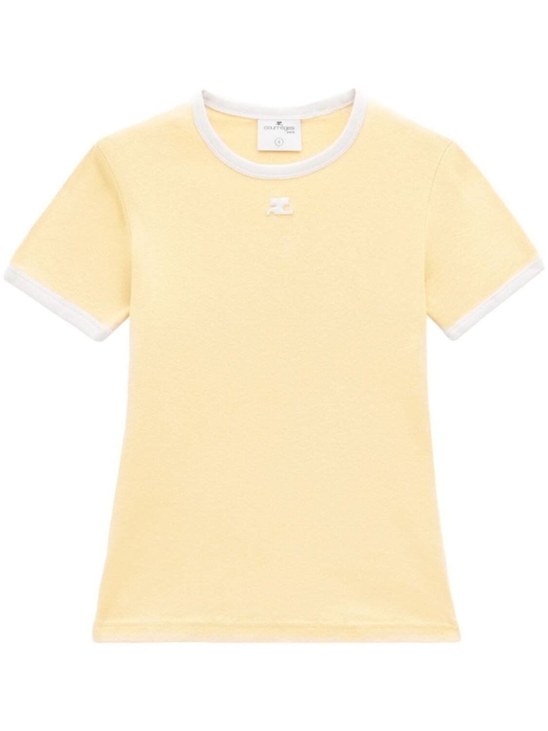

Courrèges футболка Reedition, желтый