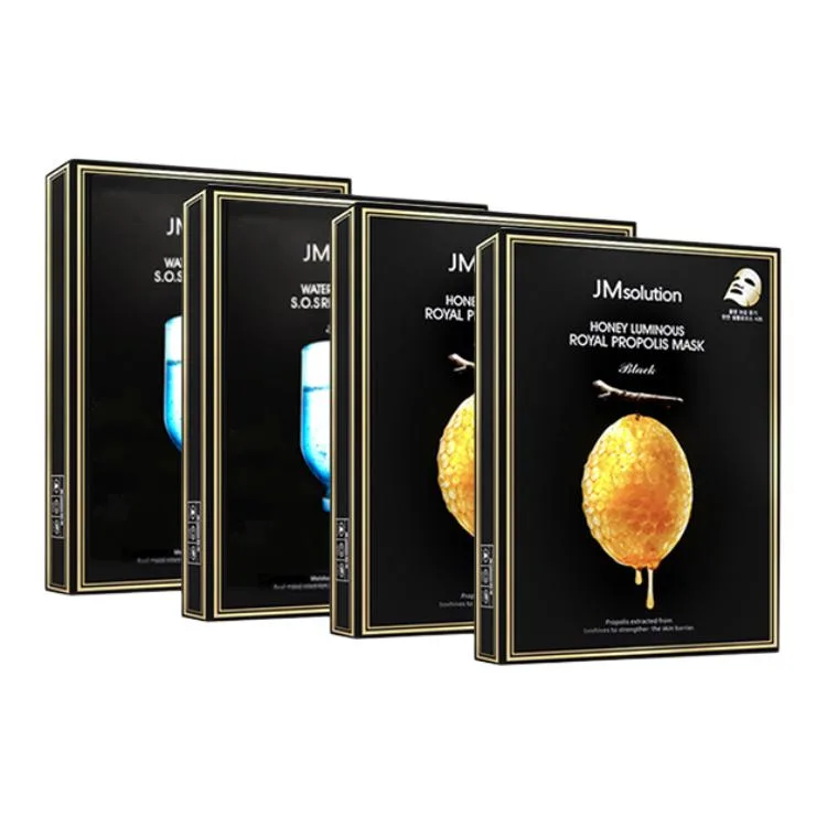 JMsolution Маска для лица JM Solution Dewy Mel+Deep Water Bomb увлажняющая для всех типов кожи, Deep Water Bomb 10 Pcs/Box+Dewy Mel 10 Pcs/Box * 2 — фото 4