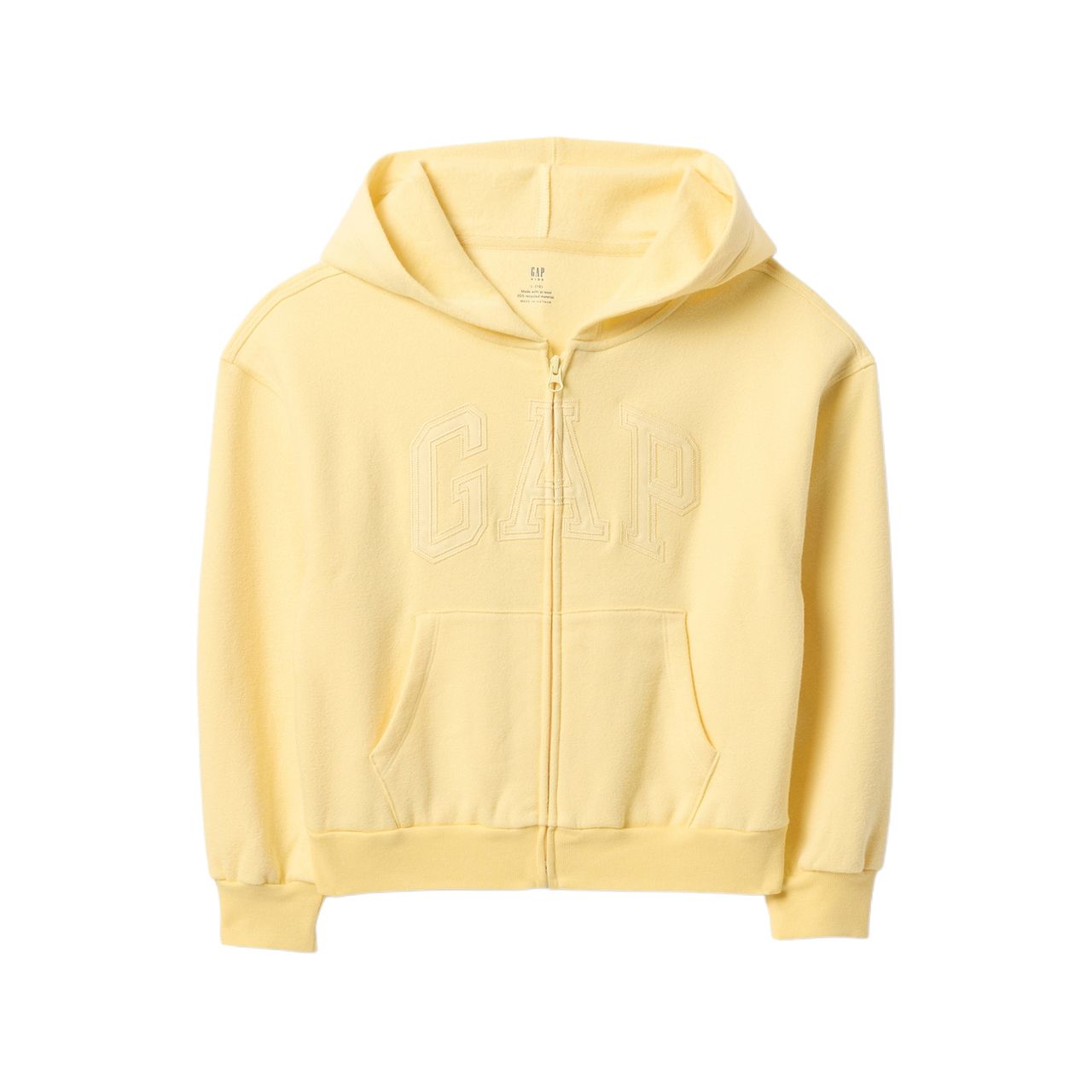 

Толстовка SS25 для детей от 3 до 7 лет GAP, желтый