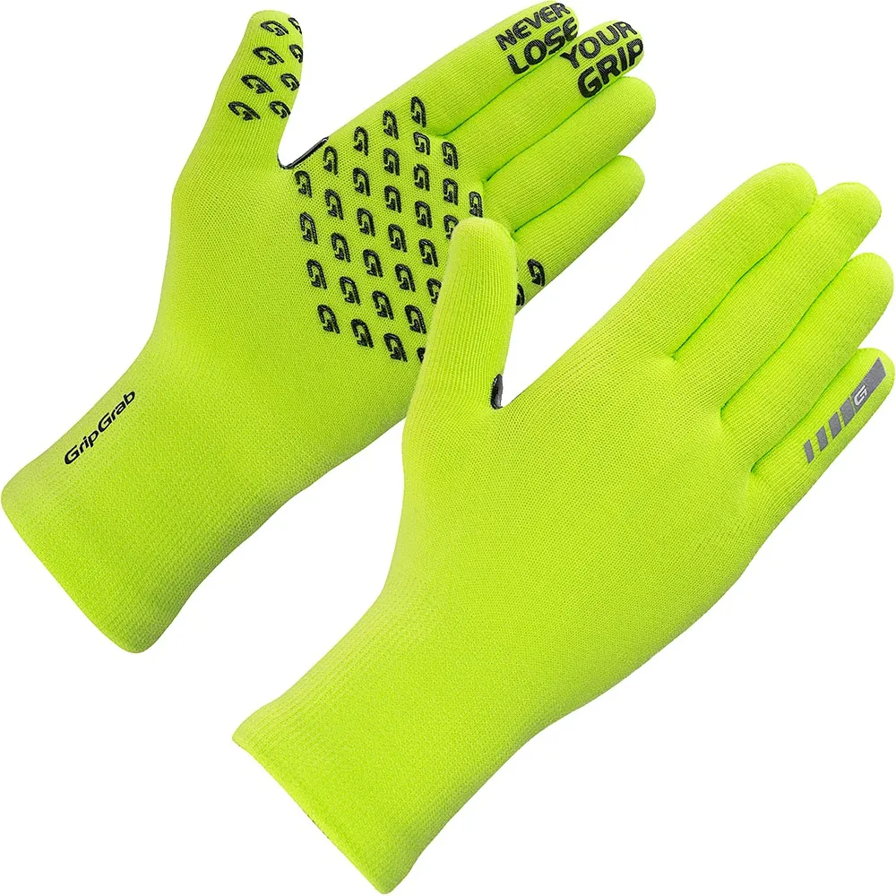 

Перчатки GripGrab Waterproof Knitted, желтый