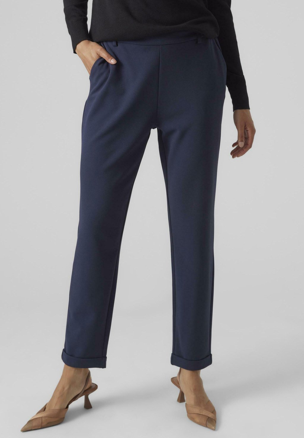 

Брюки SARA TAPERED BOO Vero Moda, темно-синий