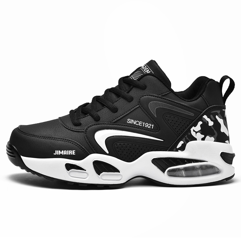 

Мужские повседневные туфли средней высоты King Jinmai, Black White