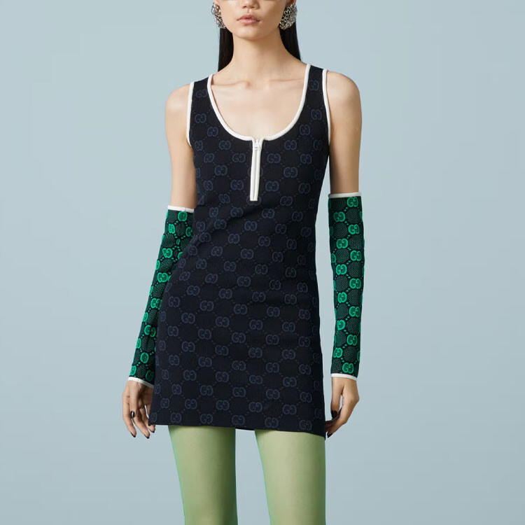 GUCCI Женский жилет, цвет Blue — фото 3