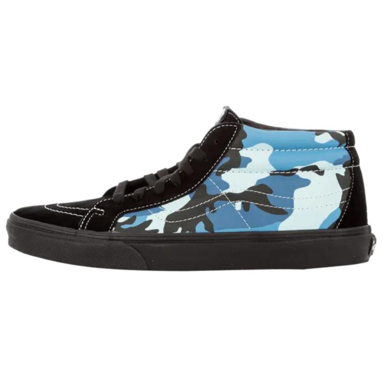 

Vans Supreme x SK8 MID Top Skateboard Shoes Unisex черный синий