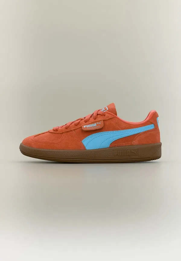 Кроссовки palermo jr Puma, Amarena/Vibrant Blue