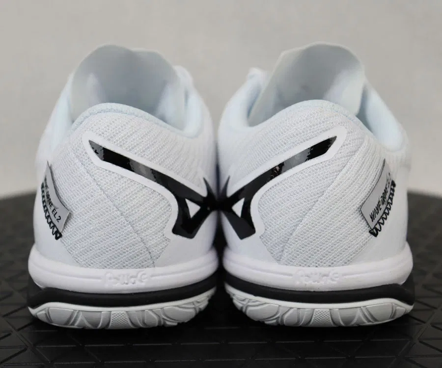 Кроссовки для настольного тенниса «Wave Drive EL2» от Mizuno, 01 White X Black — фото 4