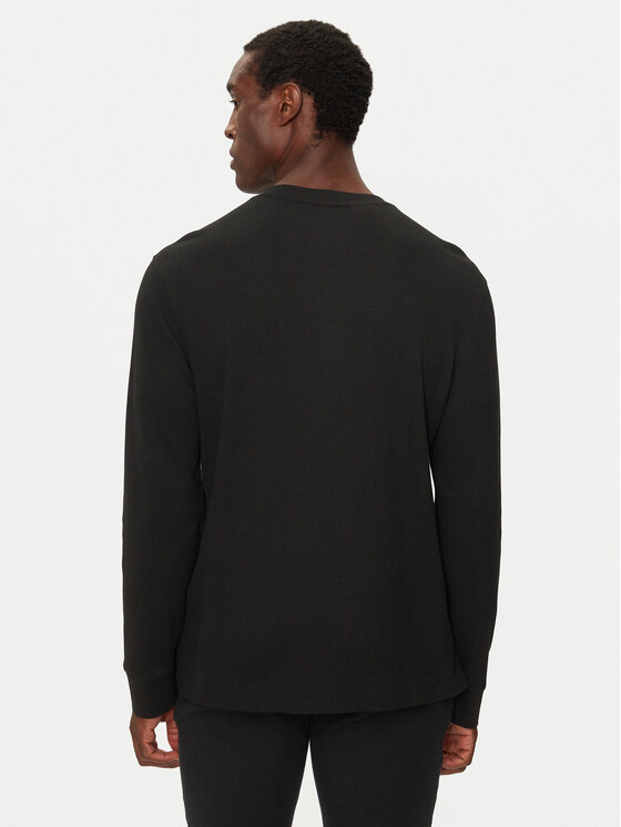 Лонгслив slim fit 714950609003 Polo Ralph Lauren, черный — фото 2