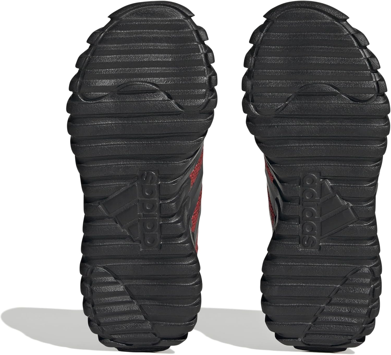 Кроссовки adidas Kids Boys Kaptir 3.0 на шнуровке для мальчиков, повседневные - черные — фото 3