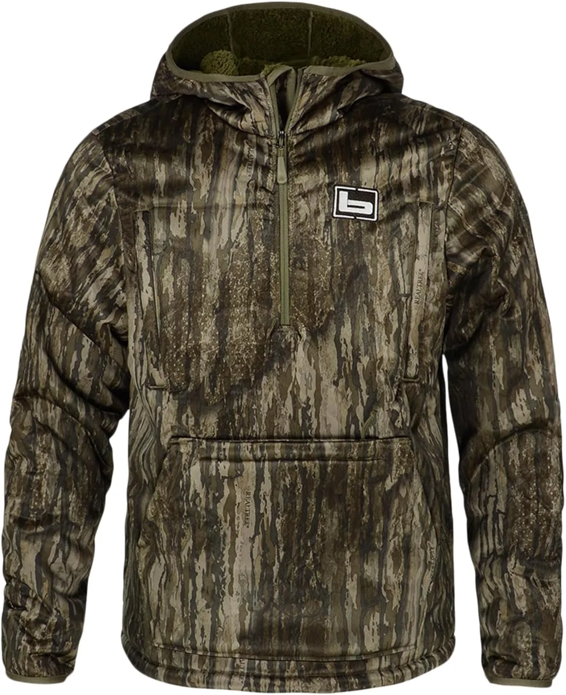 

Бандэд фэнатек софтшелл худи с молнией на половину Banded