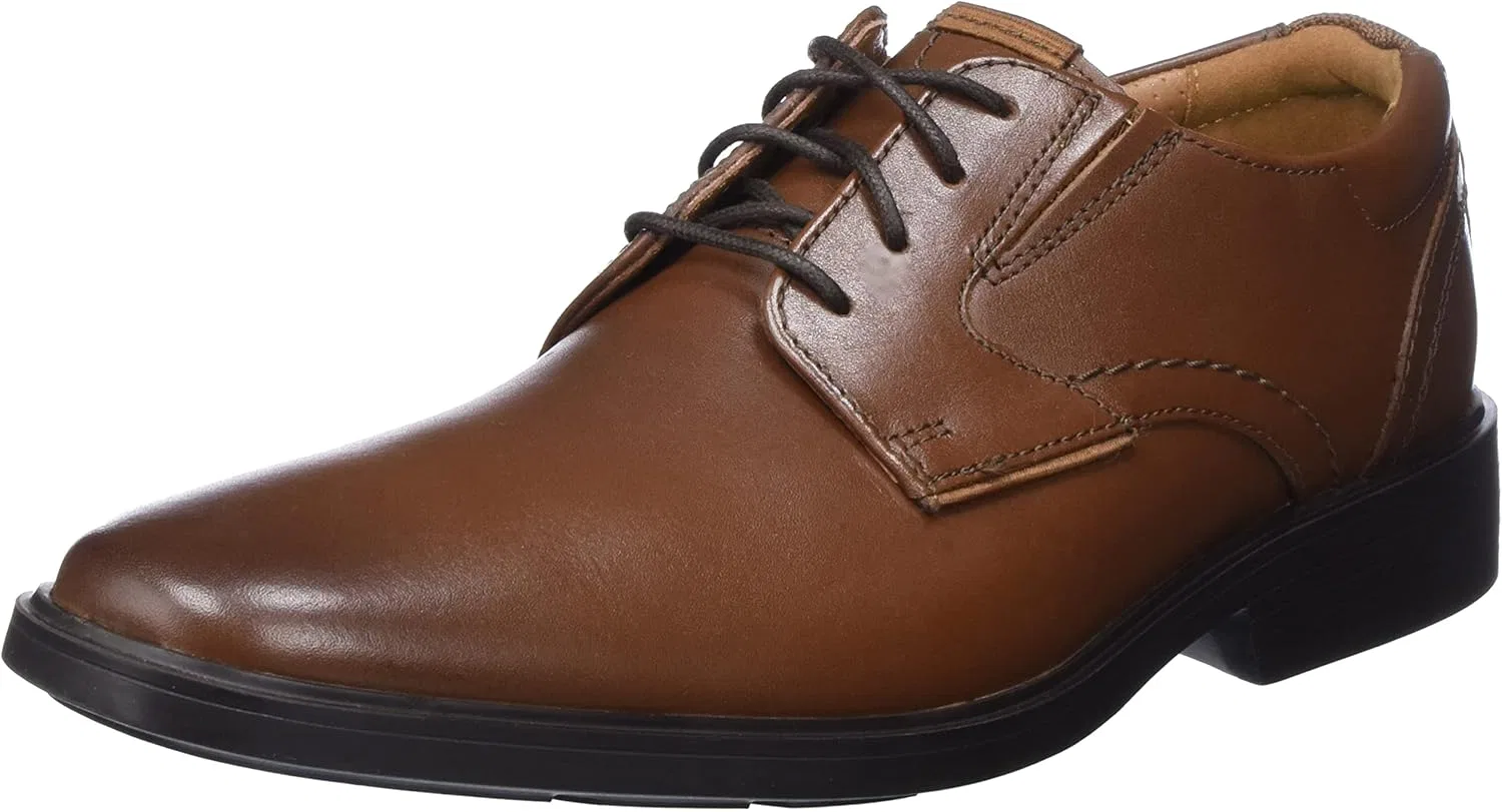 Мужские низкие оксфордские туфли Clarkslite Clarkslite, Tan Leather