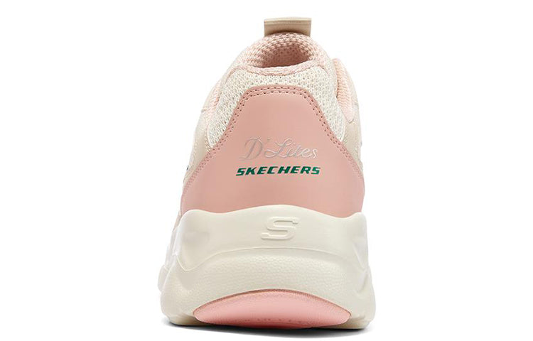 Кроссовки (WMNS) Skechers D Lites Airy Low-Top Running Shoes White 896041-OFPK, кремовый — фото 4