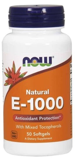 

Витамин Е 1000 МЕ (50 капс.) Now Foods