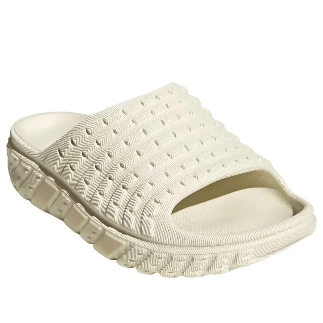 Шлепанцы Adidas Adilette 94, лен IH6893, бежевый — фото 4