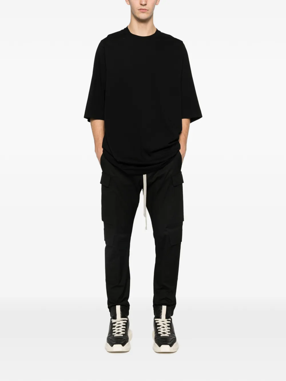 Карго-брюки Mastodon на шнурке Rick Owens, черный — фото 2