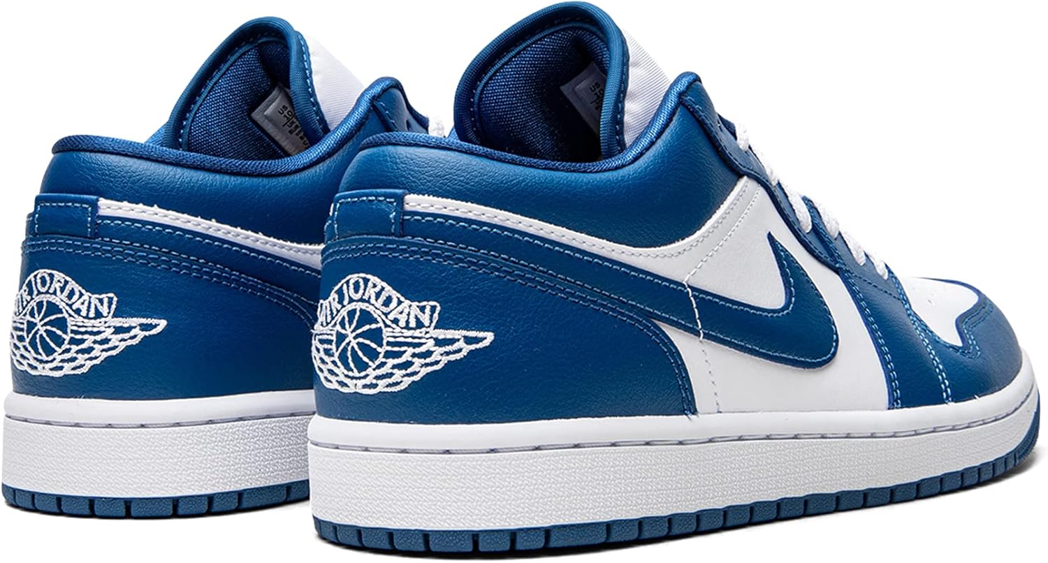Кроссовки Jordan Mens Basketball Nike, белый/черный/синий — фото 2
