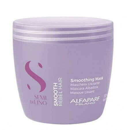 Разглаживающая маска для волос Alfaparf Semi di Lino Smooth, 500 мл — фото 2