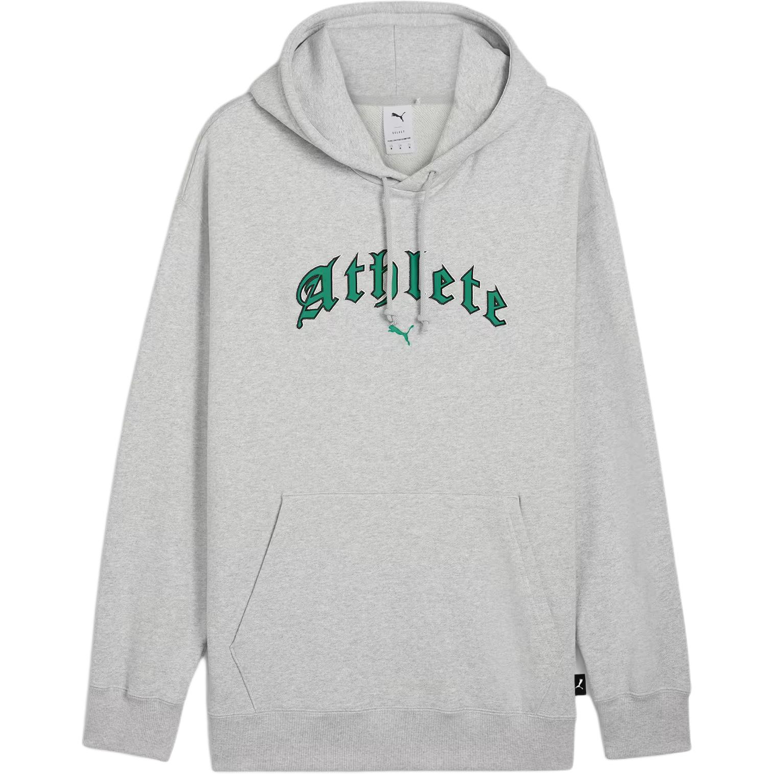 

Графический худи FW24 Athlete толстовка мужская PUMA, светло-серый