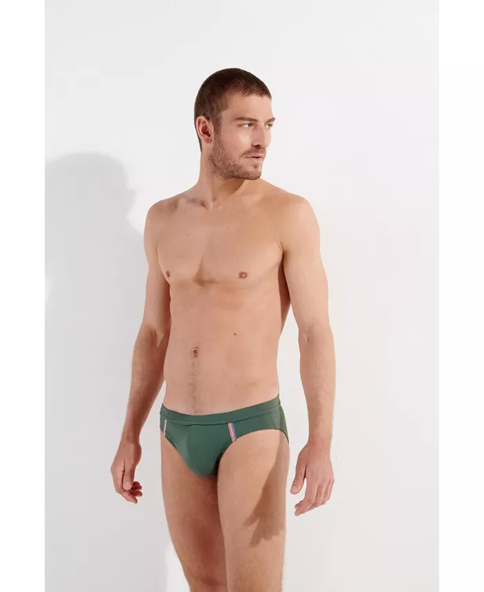 

Мужские плавки Nautical Cup Swim Mini Briefs HOM USA, зеленый