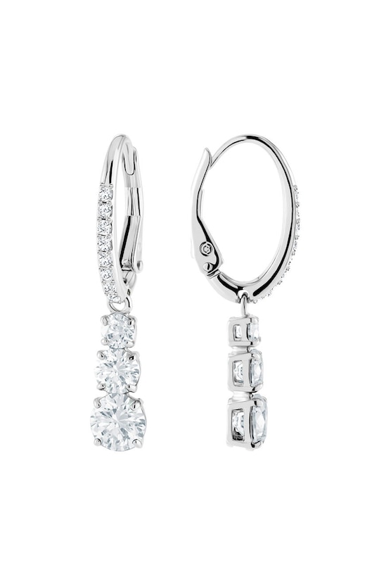 

Серьги ATTRACT TRILOGY 5416155 Swarovski, серебряный